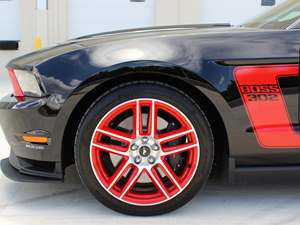 Black 2012 Ford Mustang