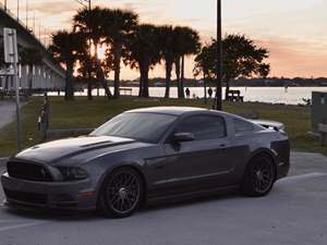 Gray 2013 Ford Mustang