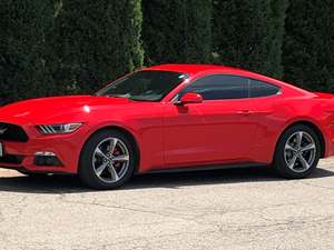 Red 2015 Ford Mustang