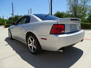 Silver 2003 Ford Mustang SVT Cobra