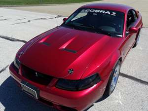 Red 2004 Ford Mustang SVT Cobra