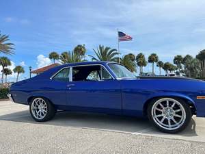 Blue 1972 Ford Nova