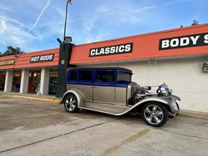 Blue 1929 Ford Willys