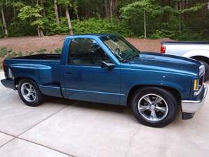 Blue 1990 GMC Sierra 1500