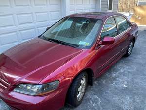 Red 2001 Honda Accord