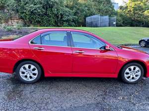 2007 Honda Accord with Red Exterior