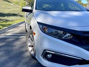White 2019 Honda Civic Coupe