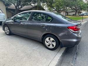 Gray 2015 Honda Civic LX