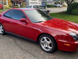 Red 1998 Honda Prelude