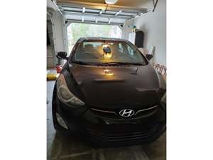 Black 2012 Hyundai Elantra