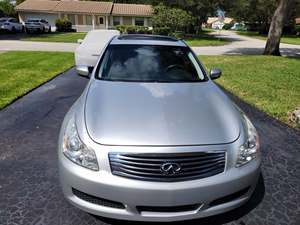 Silver 2009 Infiniti G37 Sedan