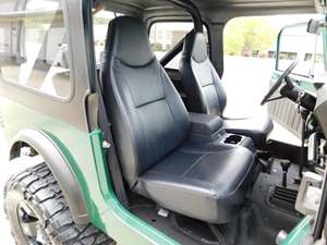 Green 1985 Jeep CJ-7