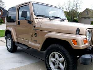 Gold 1999 Jeep Wrangler