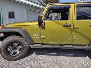 Green 2008 Jeep Wrangler 4Xe