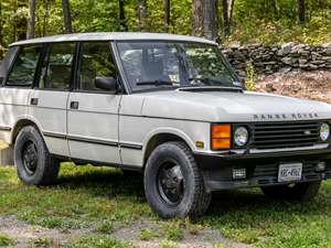1989 Land Rover Range Rover with White Exterior