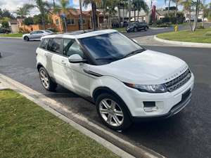 2015 Land Rover Range Rover Evoque with White Exterior