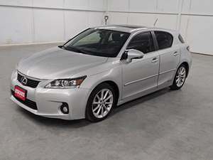 Silver 2012 Lexus CT 200h