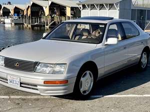 White 1997 Lexus LS