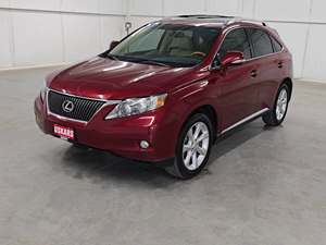 Red 2011 Lexus RX 350