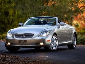 Silver 2002 Lexus SC 430