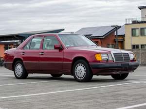 1992 Mercedes-Benz E-Class with Red Exterior