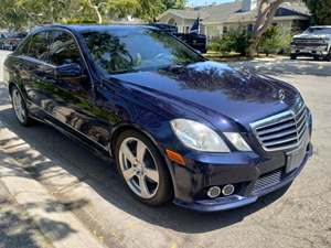 Black 2010 Mercedes-Benz E350