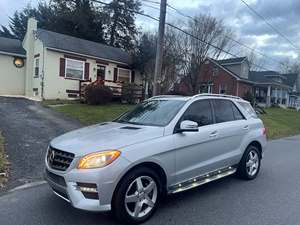 Silver 2015 Mercedes-Benz ML 400