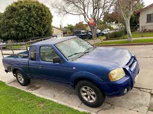 Blue 2002 Nissan Frontier