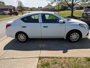 2017 Nissan Versa with White Exterior