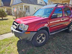 Red 2002 Nissan Xterra