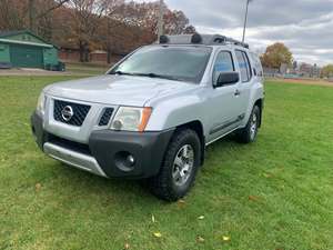 Silver 2010 Nissan Xterra