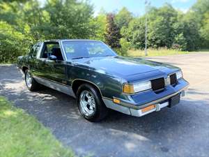 Blue 1987 Oldsmobile Cutlass Supreme