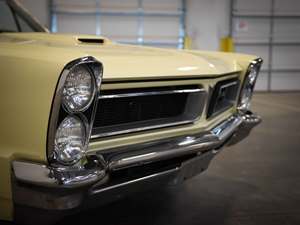 Silver 1965 Pontiac GTO