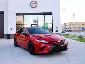 Red 2019 Toyota Camry