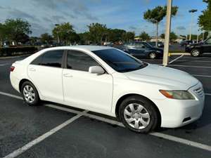 White 2007 Toyota Camry CE