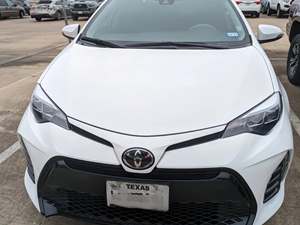 White 2019 Toyota Corolla