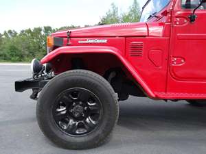 Red 1981 Toyota Fj Cruiser