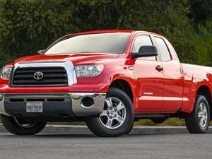 Red 2007 Toyota Tundra