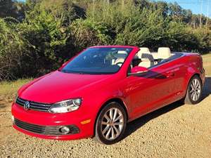 2013 Volkswagen EOS with Red Exterior