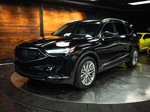 Black 2022 Acura MDX