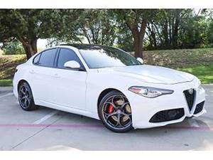 2019 Alfa Romeo Giulia with White Exterior