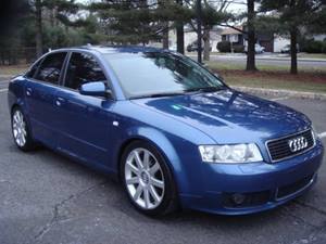 Blue 2004 Audi A4