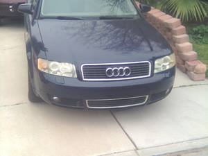 Blue 2005 Audi A4
