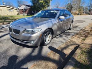 Silver 2013 BMW 5 Series