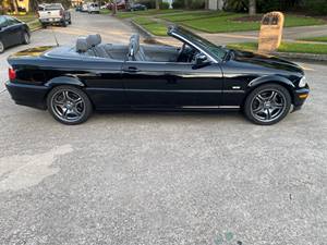 Black 2002 BMW 6 Series