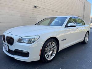 White 2014 BMW 750i X-DRIVE M Package