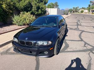 Black 2002 BMW M3
