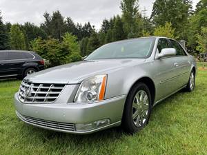 Silver 2011 Cadillac DTS