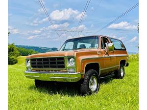 Gold 1979 Chevrolet Blazer