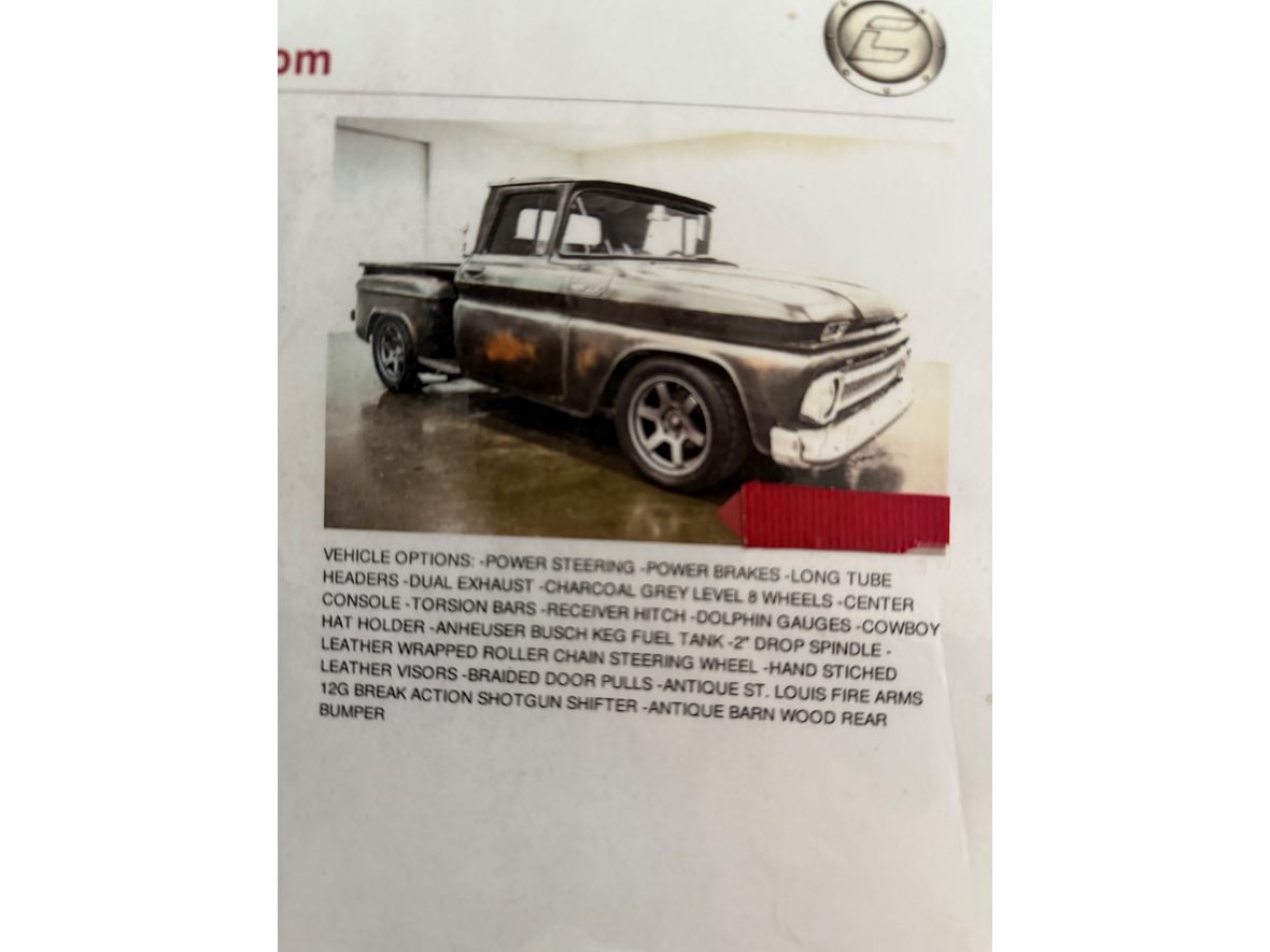 1962 Chevrolet C10 Cowboy Custom for sale by owner in Penn Valley